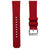 TitanFlex Rubber Watch Strap - Crimson Red
