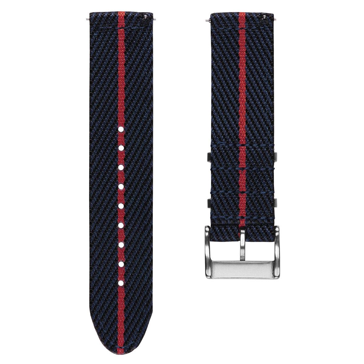 Black and best sale red nato strap