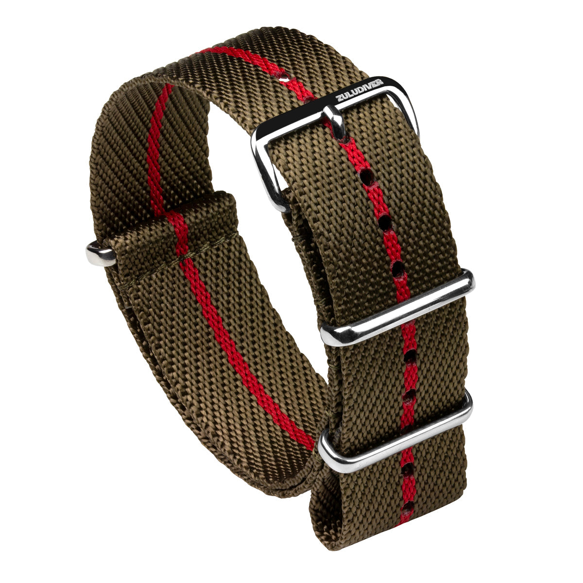 1973 British Military Watch Strap: AIRBORNE Elastic - Marine