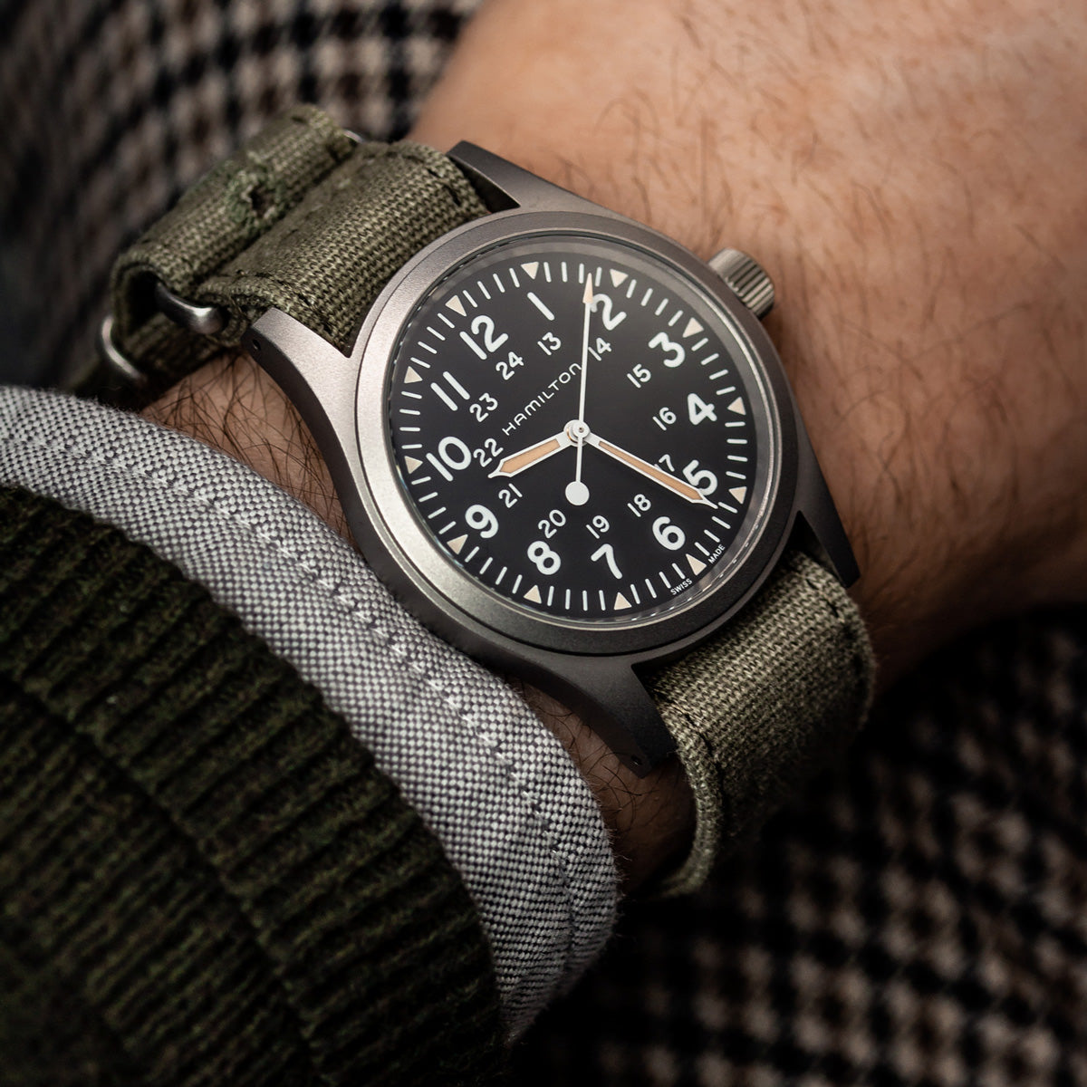 Canvas watch strap hotsell