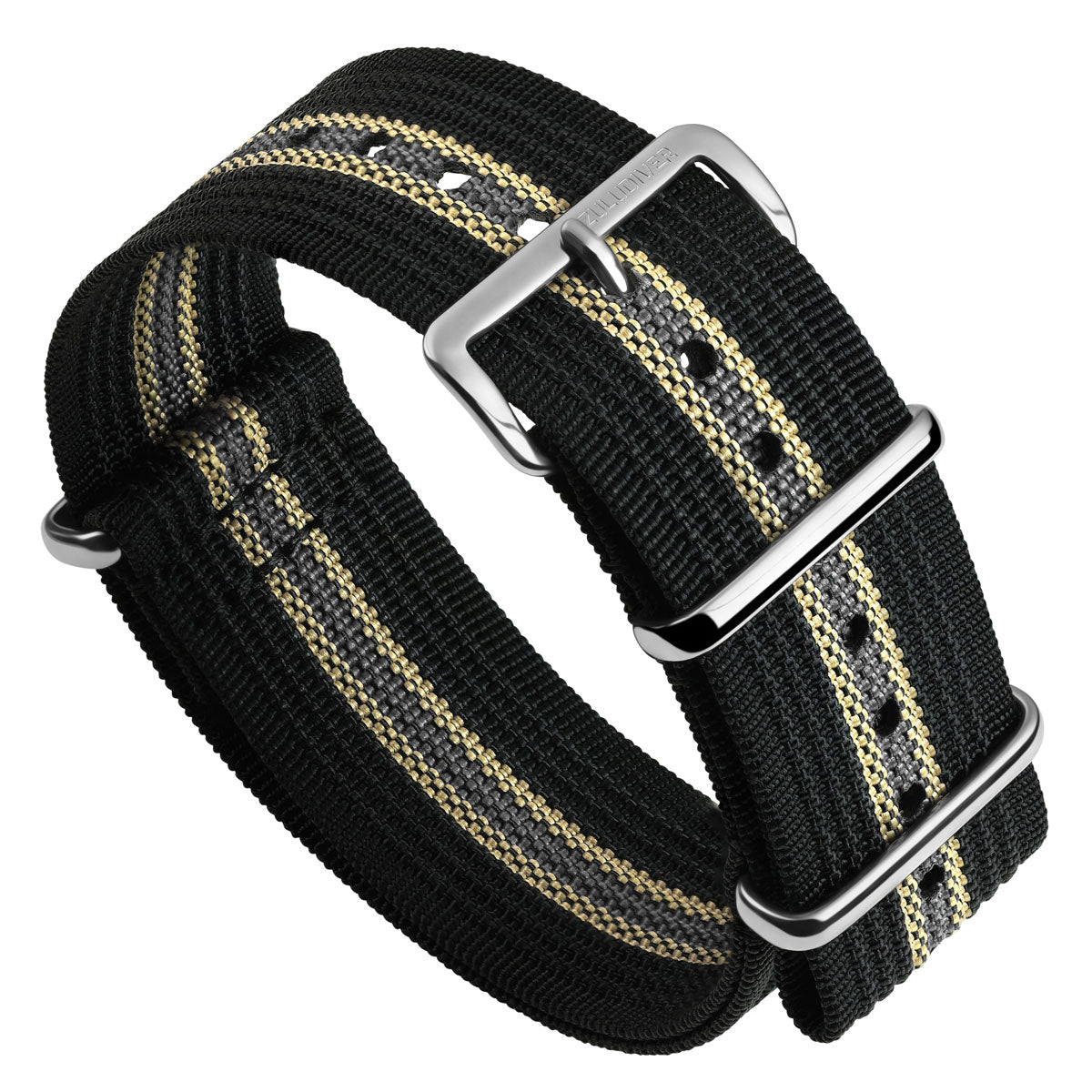 1973 British Military Watch Strap: HydraRib - THESEUS