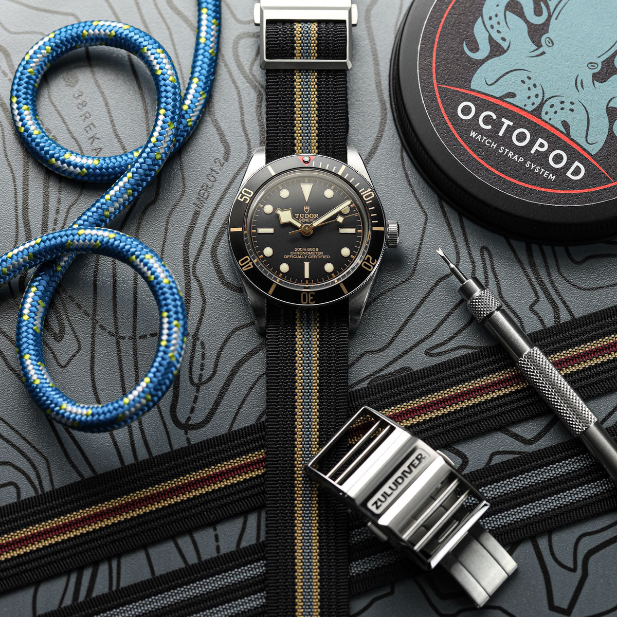 ADDITIONAL - HydraRib OctoPod Watch Strap - THESEUS