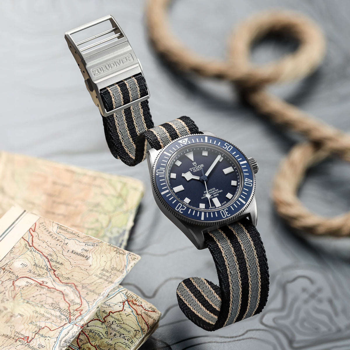 ADDITIONAL - Apex Nylon OctoPod Watch Strap - No Time Bond