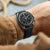 Tsunami MK2 Rubber Deployant Watch Strap - Ocean Blue