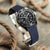 TsunamiTropic MK2 Rubber Deployant Watch Strap - Ocean Blue