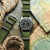 1973 British Military Watch Strap: APEX - Army Green