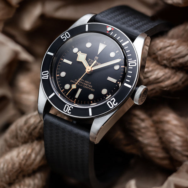 ZULUDIVER Cordura® Premium Divers Watch Strap Black / Grey