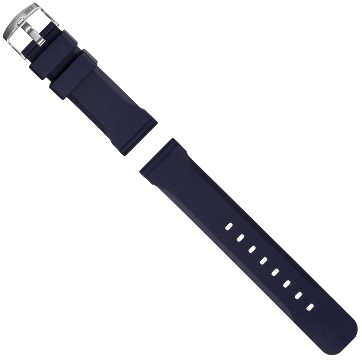 ZULUDIVER 317 Italian Rubber Diver s Watch Strap Navy