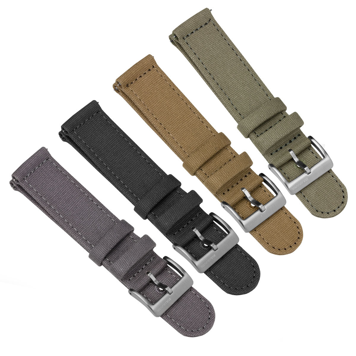 Army Canvas Green Elastic Belt, In stock!