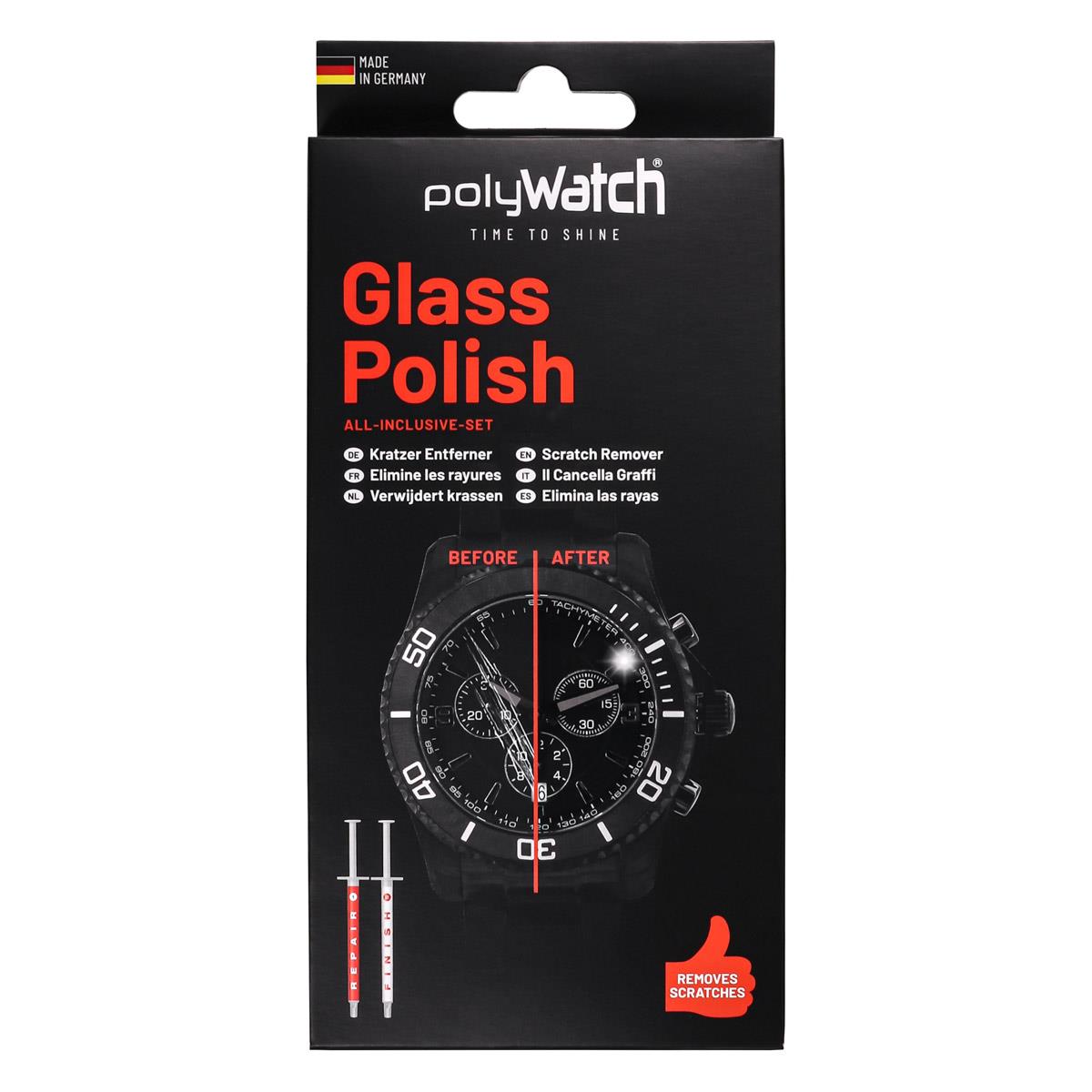 POLYWATCH GLASS POLISH - Jewelry Display Inc